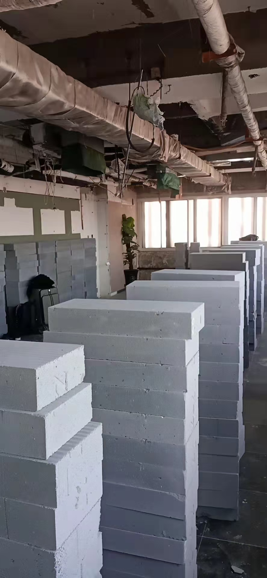 厂房轻质砖隔墙施工参考